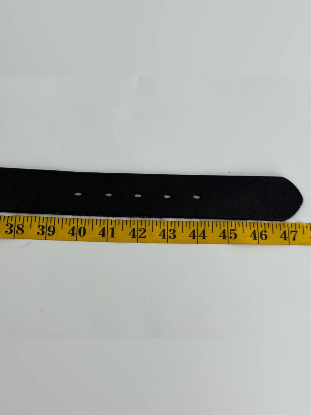 Men’s Leather Belt Casual Streetwear Soft Leather 42